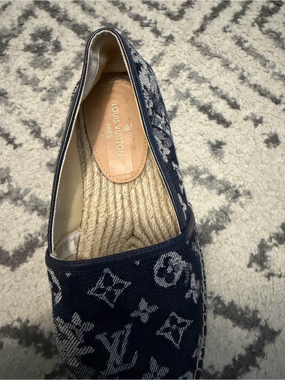 Lv logo  espadrille shoes - Picture 2 of 9